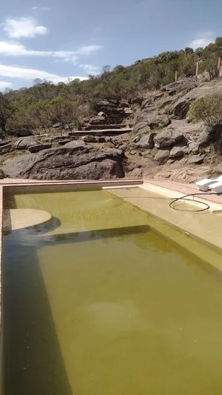Alquiler Temporal 2 Cabañas Autosustentable B° Cerrado Con Seguridad-cabalango-piscina