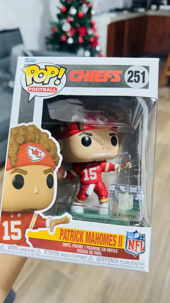 Funko Pop! NFL パトリック・マホームズ/チーフス/251 PATRICK MAHOMES - Kansas City Chiefs - NFL Funko Pop! #251 Figure