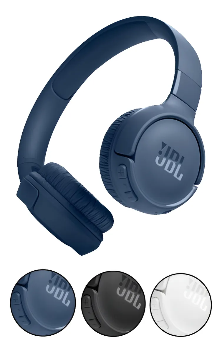 Fone De Ouvido Headphone Bth Tune 520bt Jbl Original Full