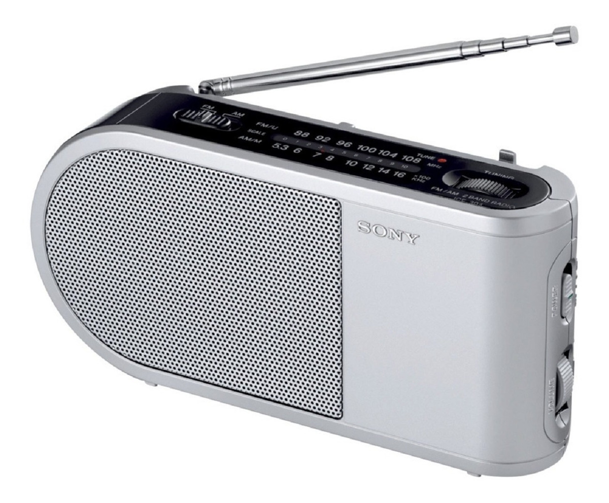 Sony Radio Am/fm Portátil Sintonización Analógica Con Bocina Envío gratis
