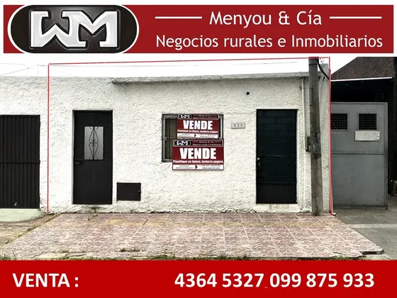 Venta Casa Trinidad Flores 2 Dormitorios Inmobiliaria Menyou