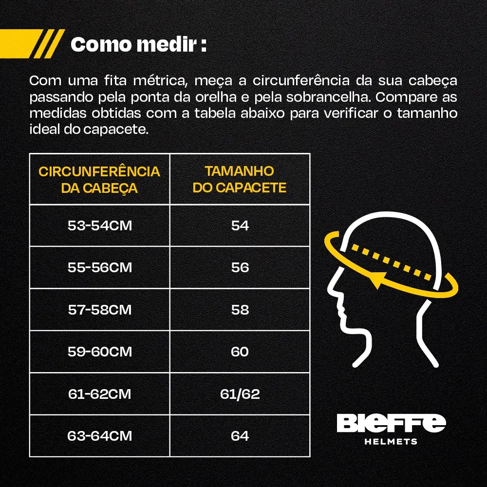 Capacete Moto Fechado Bieffe B12 Imperium — foto 6