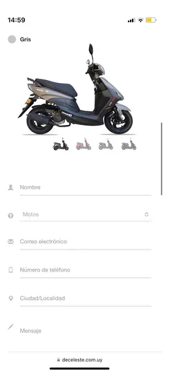 Vendo Scooter Yumbo Vx70