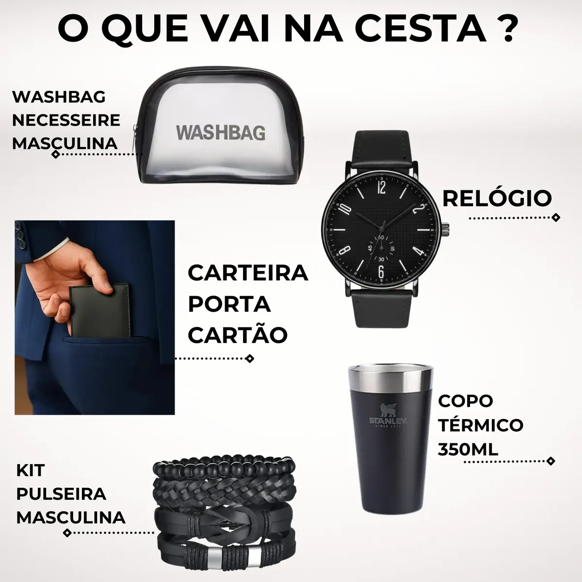 Cesta Presente Kit Dia Dos Namorados Masculina Homem Premium