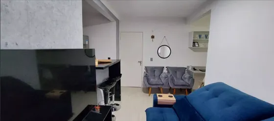 Apto Com 2 Quartos, Cozinha E Escritório Mobiliado