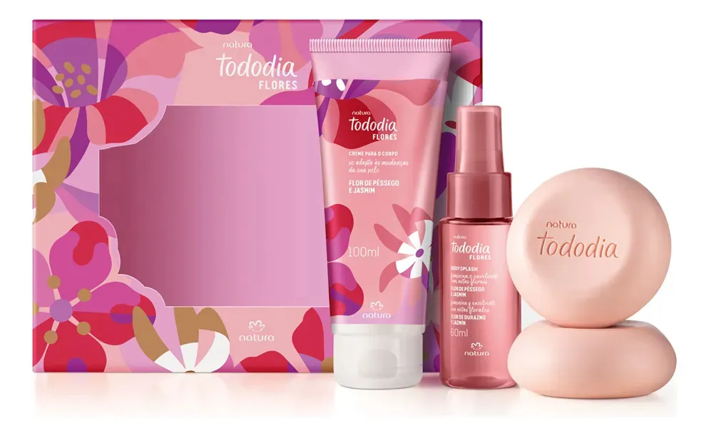 Kit Natura Tododia Flores Essenciais - presente