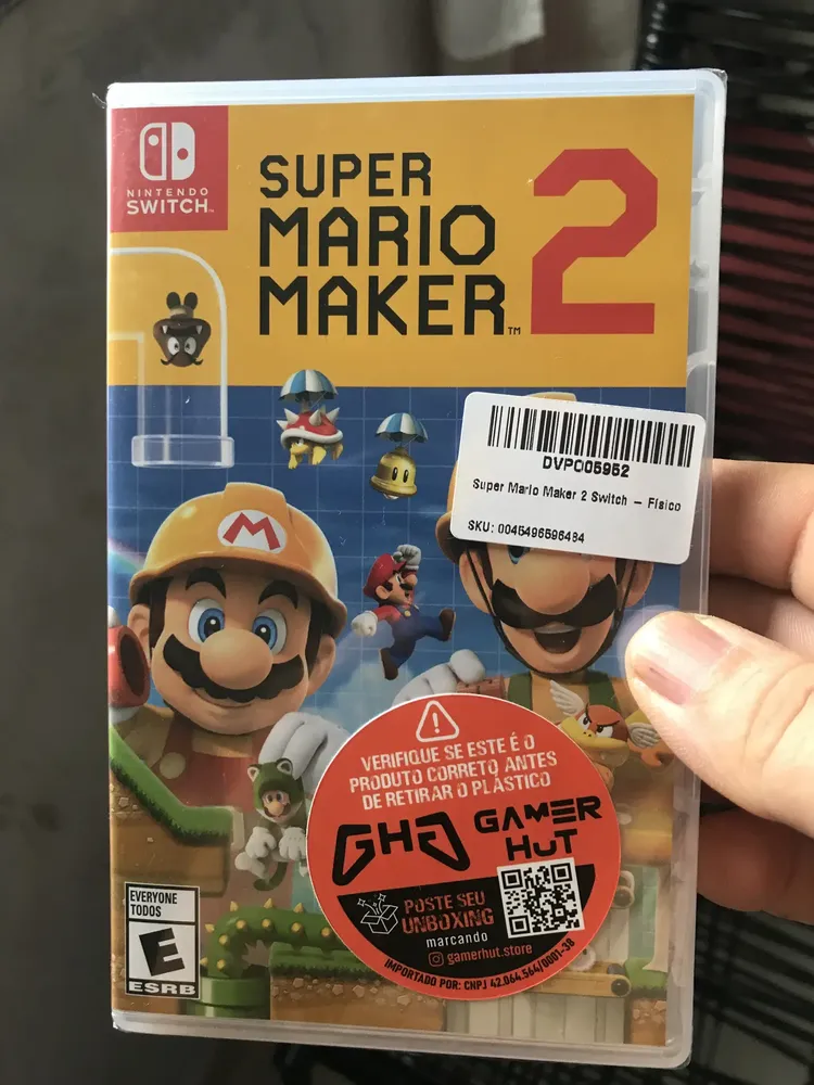 Super Mario Maker 2 Nintendo Switch (Digital) | Parcelamento sem juros