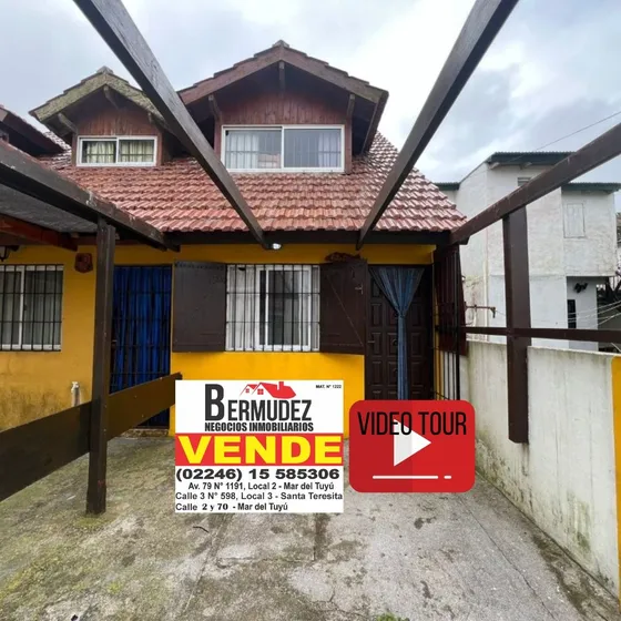 Duplex Venta 3 Ambientes Mar Del Tuyu Calle 69 Entre 1 Y Costanera