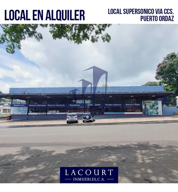 En Alquiler. Local + Galpón Comercial De 3.000 Mts2 Ubicado En El Centro De Puerto Ordaz #al