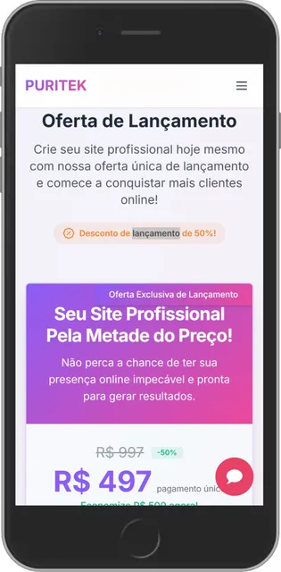 Crie Seu Site Profissional Hoje Mesmo Com Nossa Oferta Única