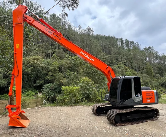 Excavadora Hitachi Zx120-3, Año 2013, 6400 Horas, Japonesa