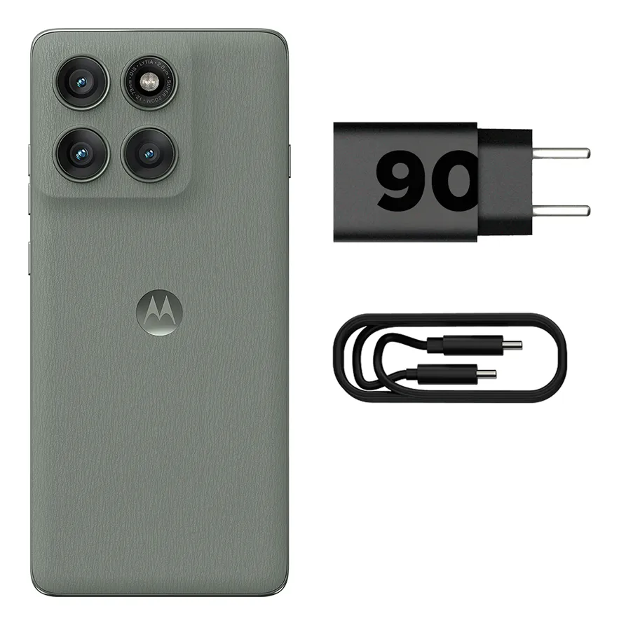 Smartphone Motorola Edge 60 Pro 5g - 512gb 24gb (12gb Ram+12gb Ram Boost) Tela Quad-curve Moto Ai 50mp Sony Camera Ultrarresistencia Militar Ip68 + Ip69 - Cinza - Imagem 2