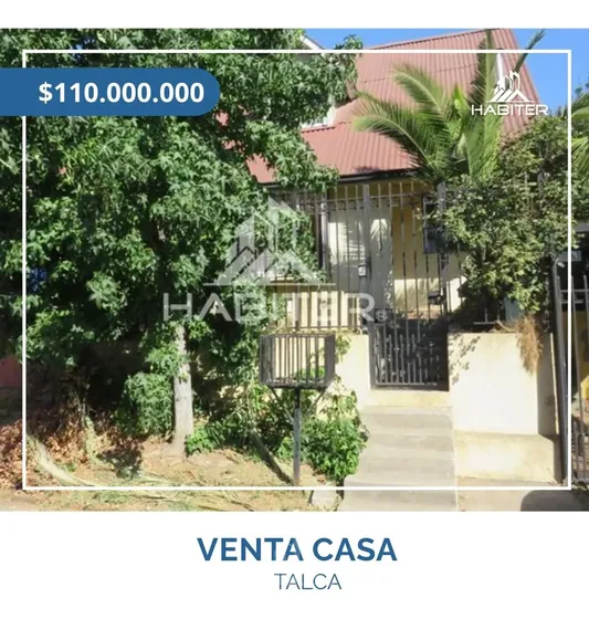Casa En Venta De 4 Dorm. En Talca (34439)