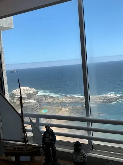 Departamento 3 Dorm. Reñaca Cochoa Con Preciosa Vista Al Mar