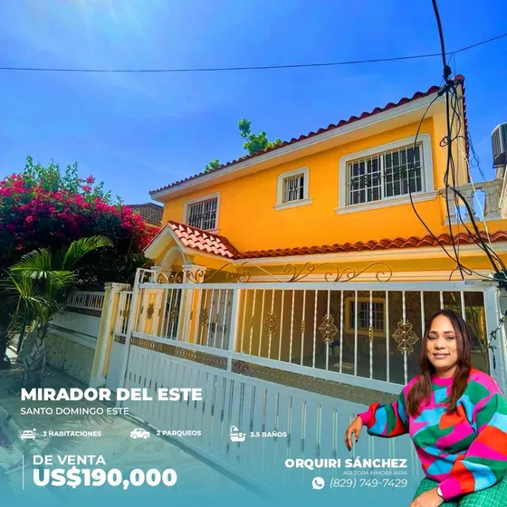 Vendo Casa  3 Habitaciones Cada Una Con Su Baño Mirador De Este