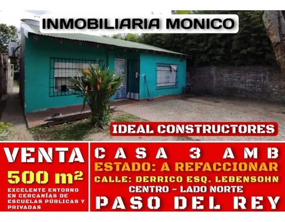 Venta Casa Paso Del Rey Centro