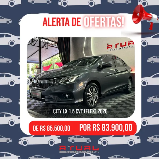 Honda City City Lx 1.5 Cvt (flex)