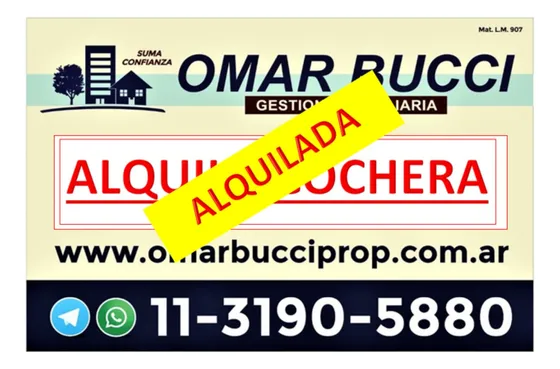 Cochera En Alquiler Lartigau 2862 San Justo
