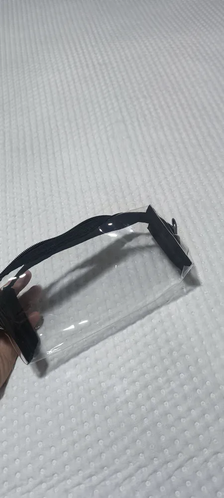 Estojo Transparente Cristal Pvc Escolar Faculdade - Imagem 2