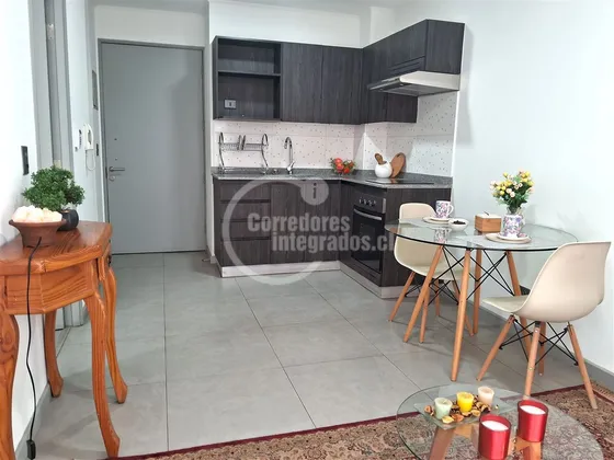 Lindo Departamento En Venta De 1 Dorm. En Santiago