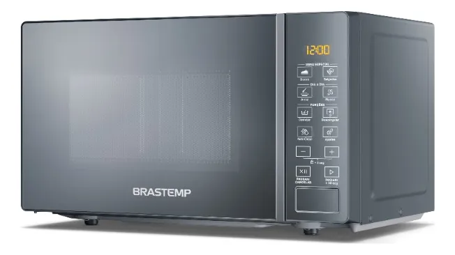 Micro-ondas Brastemp 20 Litros Em Inox Espelhado - Bms20ar - Imagem 2