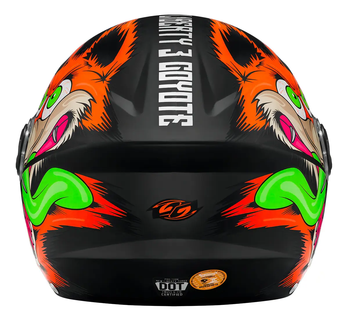 Capacete Aberto Pro Tork New Liberty 3 Coyote Fosco Preto 58 — foto 5