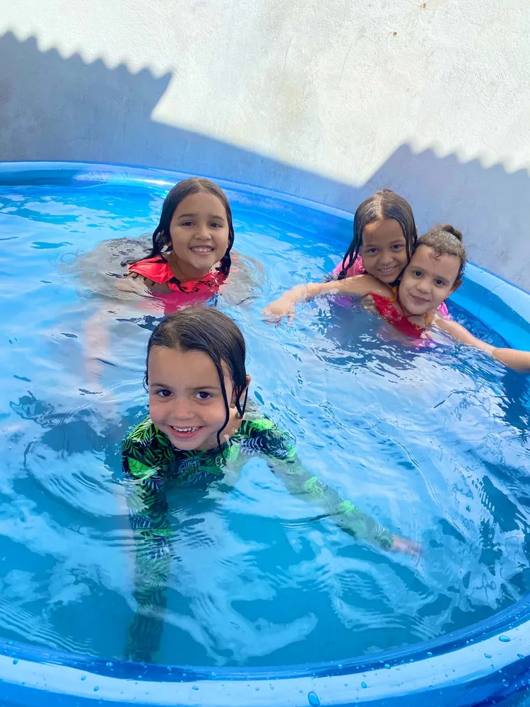 Piscina Splash Fun 6700 Litros Mor 3,60m Borda Inflável - Imagem 2