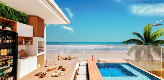 Casa Condomínio Pé Na Areia Vista Mar Em Maricá - 3 Suítes