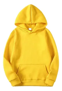 Buzo amarillo liso hotsell