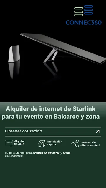 Alquiler De Internet Starlink Para Eventos