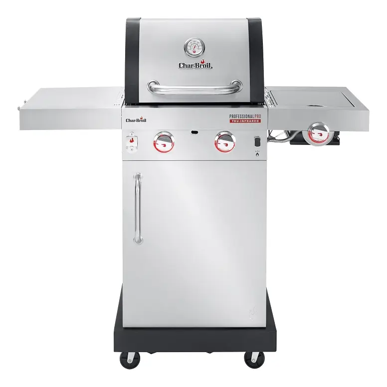 Churrasqueira a Gás Char-Broil Pro S2 Inox 2 Queimadores Tru-Infrared