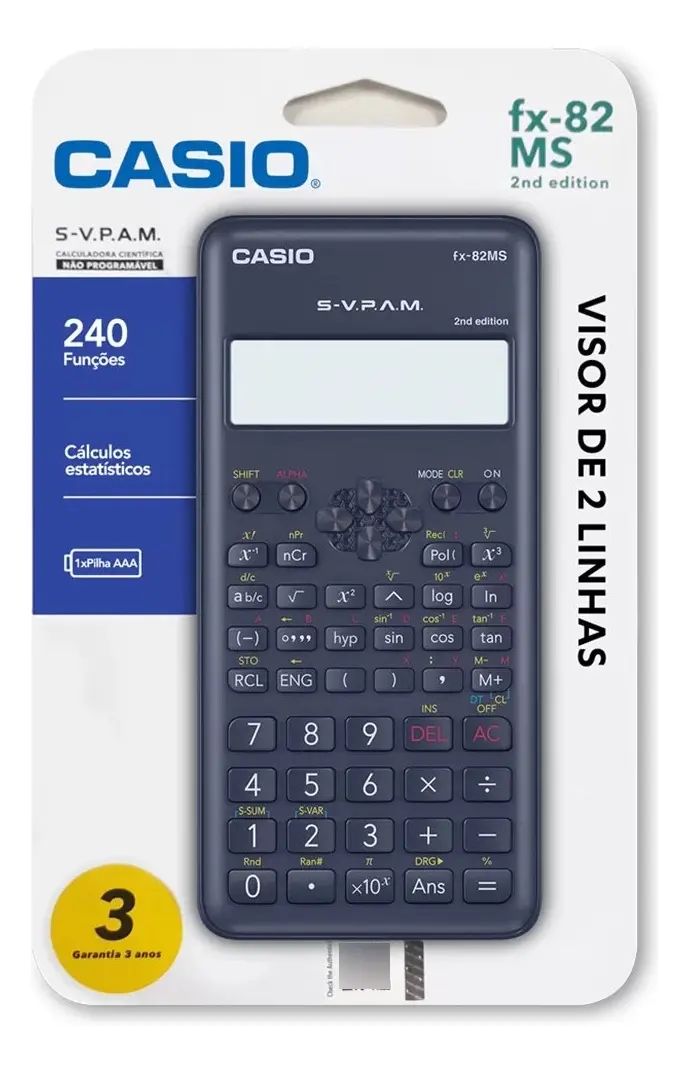 Calculadora Científica Casio FX-82MS