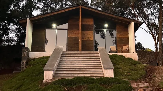 Cabaña En El Bosque Cercano A Cdmx