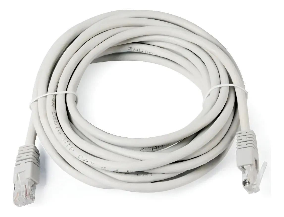 Cable De Red Ethernet 20 Metros Utp Cat6 Rj45