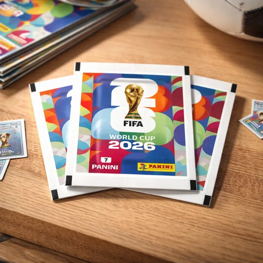 Kit 100 Envelopes Copa 2026 Panini Oficial 700 Figurinhas