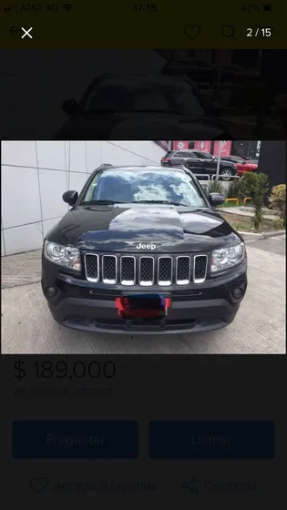 Jeep Compass Limited 4x2 Cvt