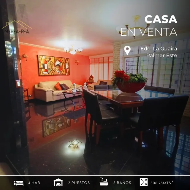 Casa  Quinta En Venta Con Piscina En La Guaira Palmar Este