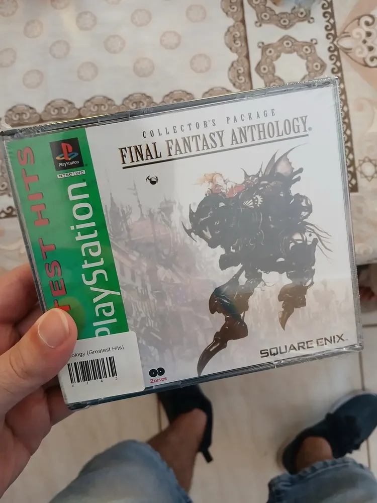 Jogo Final Fantasy Anthology Ps1 Playstation Square Enix