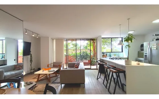 Apartamento En Venta Con Terraza De 30 M2 En El Poblado