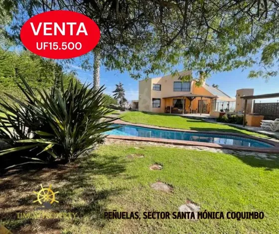 Casa 5005 Mts2 /vista Mar, Peñuelas (177390)