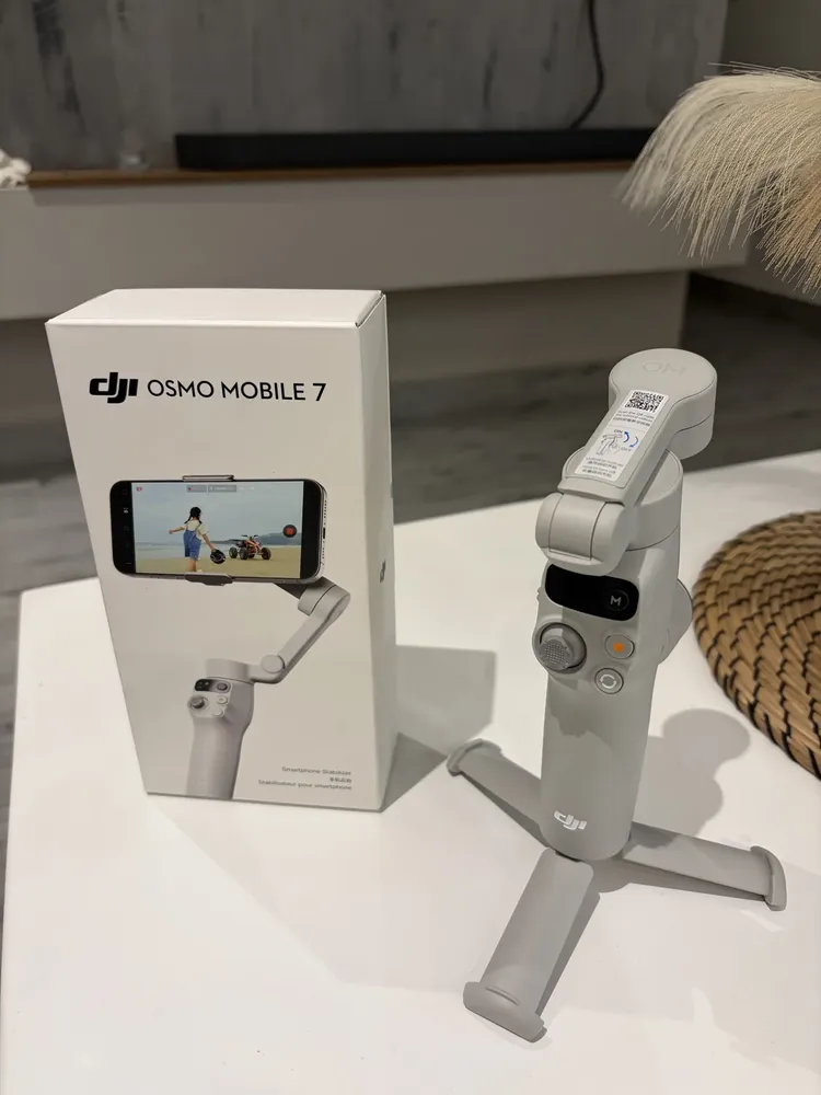 Estabilizador Dji Osmo Mobile 7 Platinum Gray S/juros Cinza