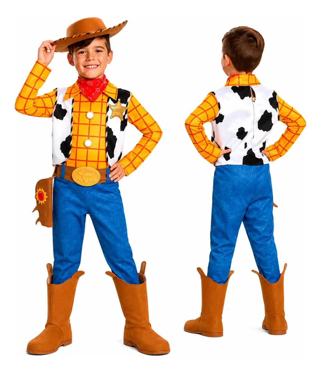 Fantasia Infantil Cowboy - Woody Toy Story