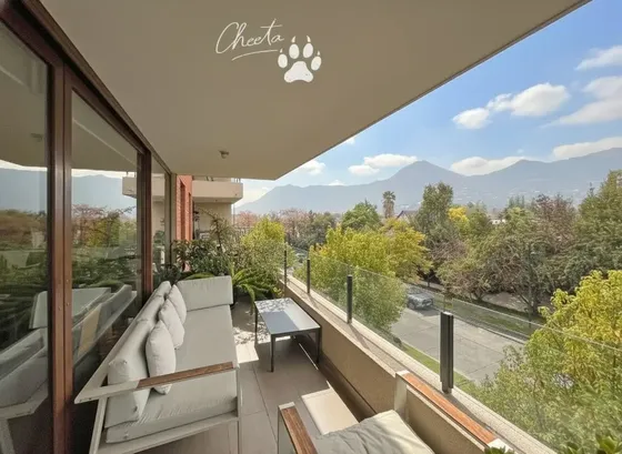 Departamento En Vitacura Vista Despejada, 4 Dormitorios