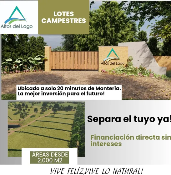 Lotes Campestres Cerca De Monteria