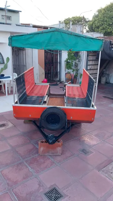 Trailer Carpa Para Acampar De Fibra De Vidrio. Con 4 Cucheta