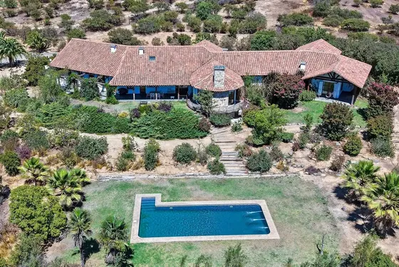 Casona Colonial En Olmué, 590 M² En 10.000 M² De Terreno