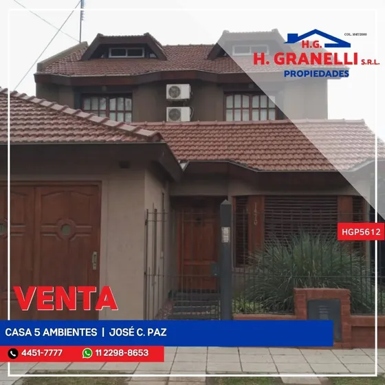 Casa En Venta En José C Paz