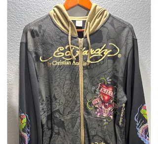 Chamarra ed hardy sale