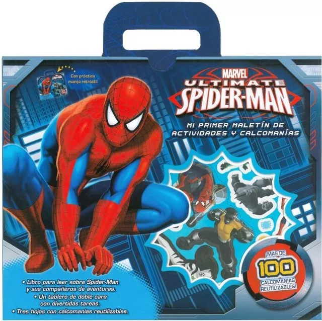 Spiderman (maletin De Actividades Y Stickers) | MercadoLibre