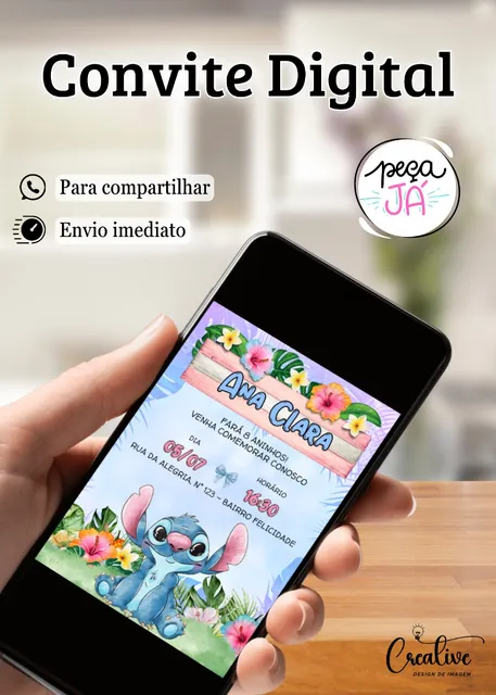 Convite Digital - Escolha O Seu Tema!